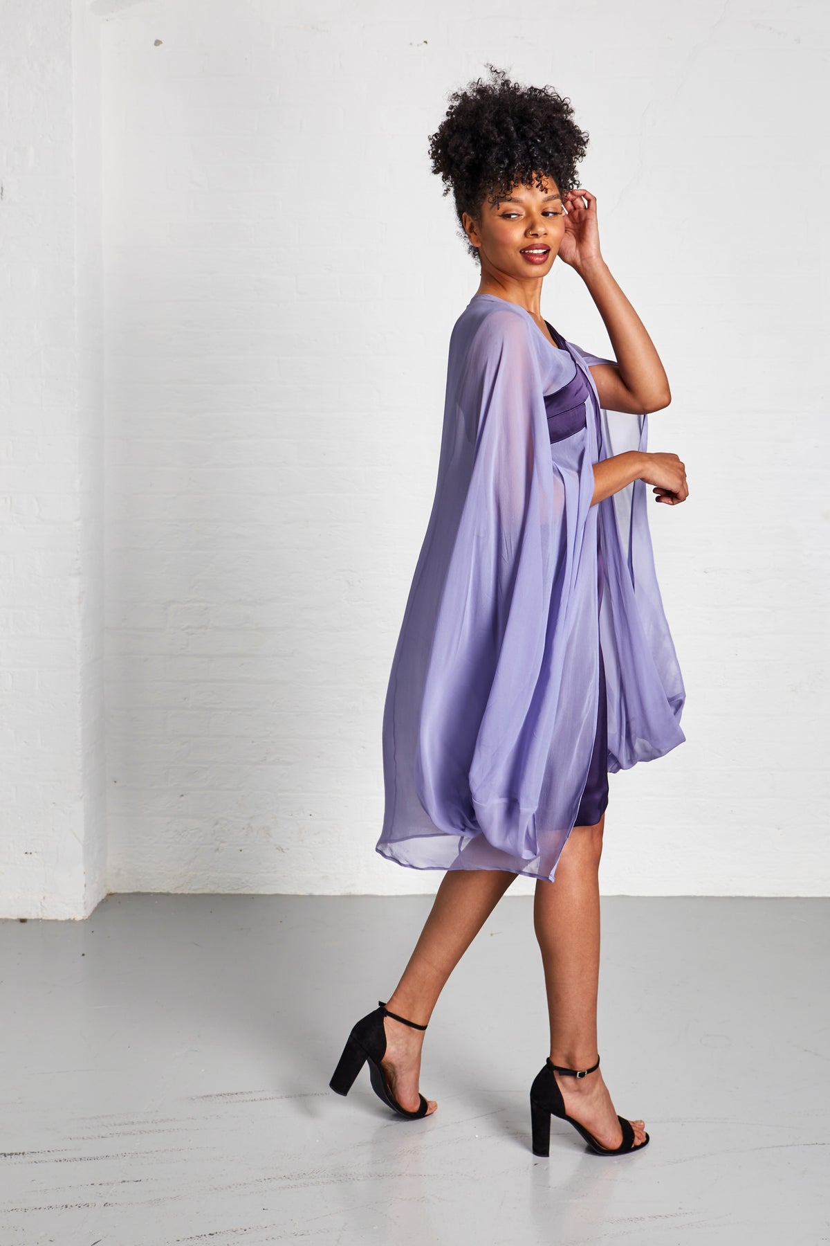 Draped dress