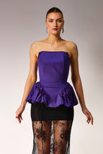 Load image into Gallery viewer, Pleated Peplum Top.