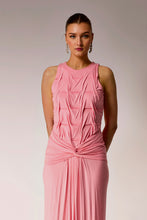 Load image into Gallery viewer, Pink Bamboo smocked dress.
Maxi Dress