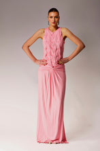 Load image into Gallery viewer, Pink Bamboo smocked dress.
Maxi Dress