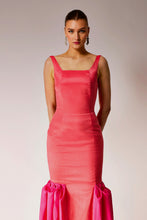 Load image into Gallery viewer, Pleated Dress.
Pink and Orange Pleated dress.
Midi Dress