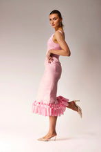 Load image into Gallery viewer, Pink Midi Dress.
Pink pleated dress.