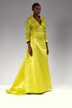 Load image into Gallery viewer, Maxi smocked dress.
Chartreuse maxi dress