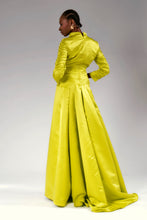 Load image into Gallery viewer, Maxi smocked dress.
Chartreuse maxi dress