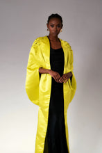 Load image into Gallery viewer, Maat Long Smocked Cape