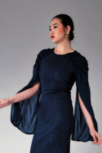 Load image into Gallery viewer, Navy blue dress