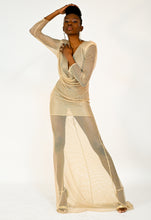 Load image into Gallery viewer, gold dress