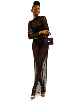 Load image into Gallery viewer, Maxi net dress